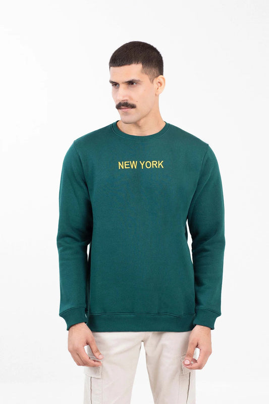 Embroidered Graphic Sweatshirt