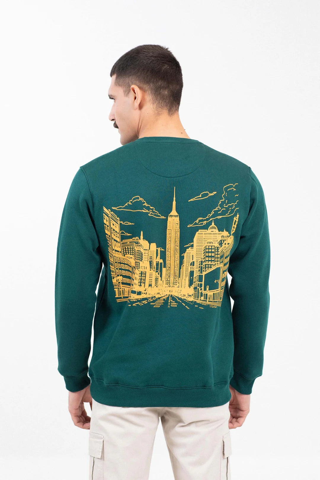 Embroidered Graphic Sweatshirt