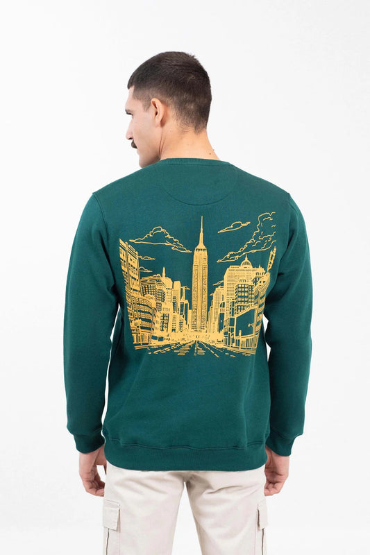 Embroidered Graphic Sweatshirt